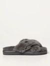 Michael Michael Kors Slipper Sandal In Grau