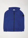 Stone Island Junior Jumper  Kids In Royal Blue