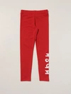 Msgm Trousers  Kids Kids In Red