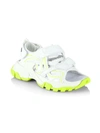 BALENCIAGA LITTLE KID'S TRACK DOUBLE TOUCH-STRAP SANDALS,400014501168