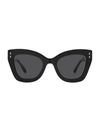Isabel Marant Women's 51mm Cat Eye Sunglasses In Black