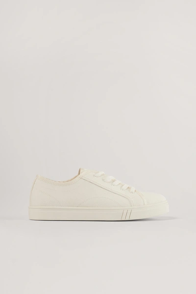Na-kd Basic Lace Up Trainers - White