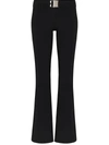 Misbhv Lara Slim-fit Trousers In Schwarz