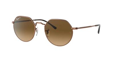 Ray Ban Ray In Gradient Brown Polar