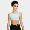 Nike Women's Fe-nom Flyknit High-impact Support Sports Bra In Copa/white