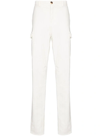 Brunello Cucinelli 修身工装裤 In White