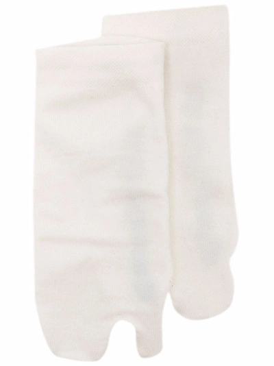 Dsquared2 Slogan Knit Toe Socks In White