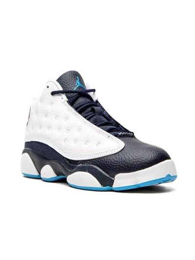 Jordan Kids' Air  13 Retro Sneakers In White