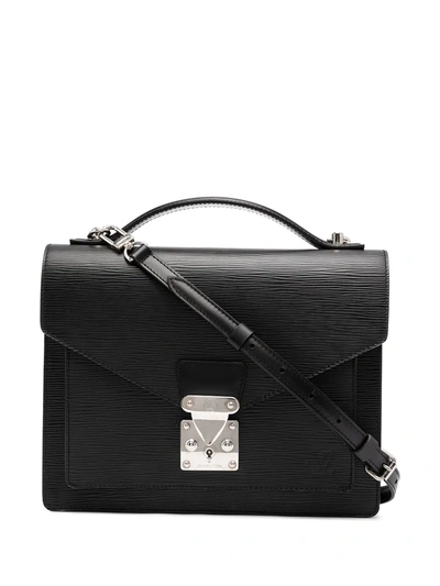 Pre-owned Louis Vuitton 2006  Monceau 2way Briefcase In Black