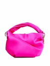 Jimmy Choo Bonny Satin Shoulder Bag In Pink