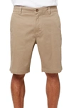 O'neill Jay Stretch Shorts In Khaki
