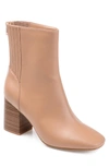 Journee Collection Tru Comfort Foam Maize Vegan Leather Bootie In Nude