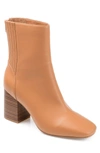Journee Collection Tru Comfort Foam Maize Vegan Leather Bootie In Tan