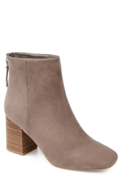 Journee Collection Audrina Tru Comfort Foam Bootie In Taupe