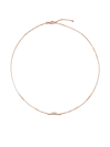 GUCCI 18KT ROSE GOLD LINK TO LOVE NECKLACE