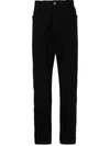 Transit High-waisted Track Pants In Schwarz