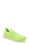 Apl Athletic Propulsion Labs Techloom Wave Hybrid Running Shoe In Yellow/ Green