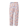 Kenzo Floral Embroidered Cropped Trousers In Faded Pink