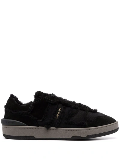 Lanvin Clay Low-top Sneakers In Black  