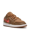 Jordan 1 Low Utl "teddy Bear" Sneakers In Brown