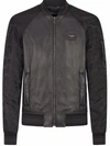 DOLCE & GABBANA PANELLED BOMBER JACKET