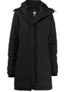 Canada Goose Lorette Hooded Parka In Schwarz