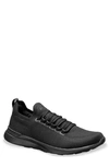 Apl Athletic Propulsion Labs Techloom Breeze Knit Running Shoe In Black/white/black