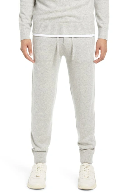 Vince Cashmere & Wool Sweatpants In Light Heather Grey