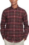 BARBOUR KYELOCH PLAID BUTTON-DOWN SHIRT,MSH5014RE89