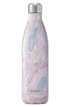 S'well Elements Geode Rose Stainless Steel Reusable Bottle/25 Oz. In Geode Rose