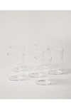 Farmhouse Pottery Nordstrom Silo Set Of 6 Juice Glasses In Clear