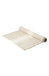 Farmhouse Pottery Stripe Linen Table Runner In Natural