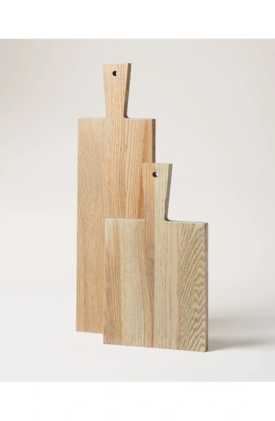 FARMHOUSE POTTERY FARMHOUSE POTTERY PANTRY SHORT WOODEN CUTTING BOARD,WOD56