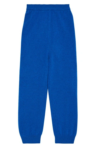 The Row Kids' Little Girl's & Girl's Louie Cashmere Knit Joggers In Klein Blue