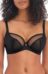 Freya Signature Underwire Plunge Bra In Black