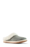 Cougar Liliana Water Repellent Faux Shearling Mule In Moss