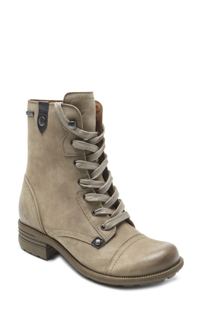 Rockport Cobb Hill Cobb Hill Brunswick Lace Up Boot In Grey Wp