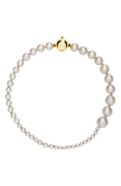 Sophie Bille Brahe Petite Peggy 14-karat Gold Pearl Bracelet