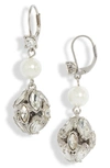 Cristabelle Imitation Pearl Drop Earrings
