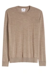 Nn07 Harry Merino Wool Pullover Sweater In 916 Stone Melange