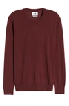 Nn07 Harry Merino Wool Pullover Sweater In 541 Bordeaux