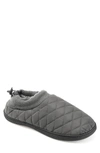 VANCE CO. . FARGO QUILTED FAUX FUR LINED SLIPPER