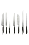 French Home 7-piece Connoisseur Knife Set In Black