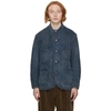 RRL INDIGO DENIM CHORE JACKET