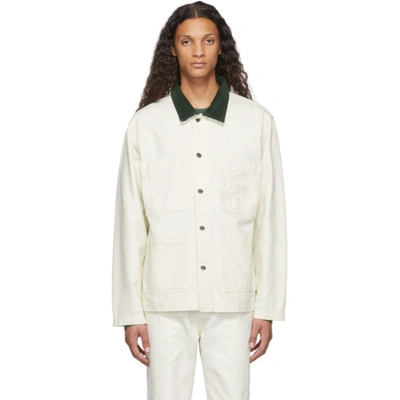 STUSSY CORD COLLAR CANVAS CHORE JACKET春 42342959_1?w=400