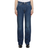 RAG & BONE INDIGO ALEX HIGH-RISE STRAIGHT JEANS