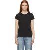 RAG & BONE BLACK 'THE SLUB' T-SHIRT