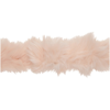 WE11 DONE PINK FAUX-FUR BELT