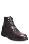 Allen Edmonds Higgins Waterproof Lug Sole Boot In Burgundy Leather