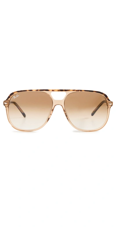 Ray Ban Bill Sunglasses Tortoise Frame Brown Lenses 56-14
